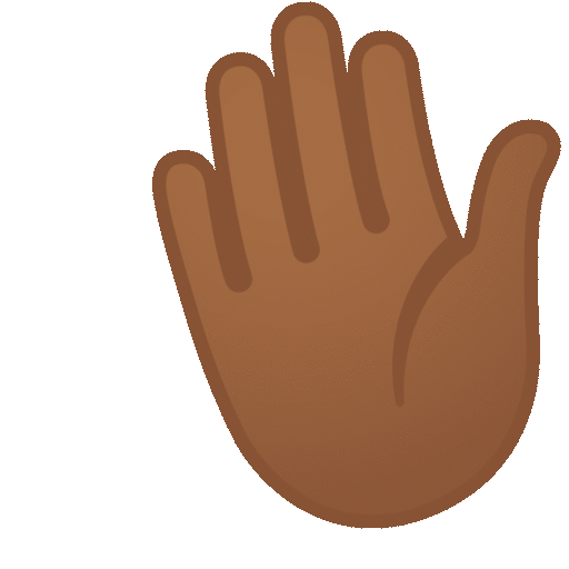 Waving Hand: Medium-dark Skin Tone Emoji Copy Paste ― 👋🏾 - noto-color