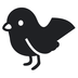 Black Bird Emoji Copy Paste ― 🐦‍⬛ - noto