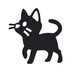 Black Cat Emoji Copy Paste ― 🐈‍⬛ - noto