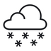 Cloud With Snow Emoji Copy Paste ― 🌨️ - noto
