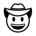 Cowboy Hat Face Emoji Copy Paste ― 🤠 - noto