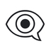 Eye In Speech Bubble Emoji Copy Paste ― 👁️‍🗨️ - noto