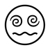 Face With Spiral Eyes Emoji Copy Paste ― 😵‍💫 - noto