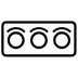 Horizontal Traffic Light Emoji Copy Paste ― 🚥 - noto