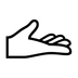 Palm Up Hand Emoji Copy Paste ― 🫴 - noto
