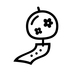 Wind Chime Emoji Copy Paste ― 🎐 - noto