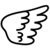 Wing Emoji Copy Paste ― 🪽 - noto