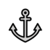 Anchor Emoji Copy Paste ― ⚓ - openmoji