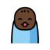 Baby: Dark Skin Tone Emoji Copy Paste ― 👶🏿 - openmoji