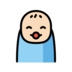 Baby: Light Skin Tone Emoji Copy Paste ― 👶🏻 - openmoji