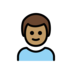 Boy: Medium Skin Tone Emoji Copy Paste ― 👦🏽 - openmoji