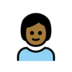 Child: Medium-dark Skin Tone Emoji Copy Paste ― 🧒🏾 - openmoji