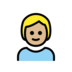 Child: Medium-light Skin Tone Emoji Copy Paste ― 🧒🏼 - openmoji