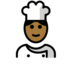 Cook: Medium-dark Skin Tone Emoji Copy Paste ― 🧑🏾‍🍳 - openmoji