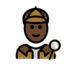 Detective: Dark Skin Tone Emoji Copy Paste ― 🕵🏿 - openmoji