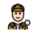 Detective: Light Skin Tone Emoji Copy Paste ― 🕵🏻 - openmoji