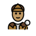 Detective: Medium Skin Tone Emoji Copy Paste ― 🕵🏽 - openmoji