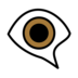 Eye In Speech Bubble Emoji Copy Paste ― 👁️‍🗨️ - openmoji
