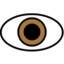 Eye Emoji Copy Paste ― 👁️ - openmoji