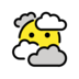 Face In Clouds Emoji Copy Paste ― 😶‍🌫 - openmoji