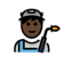 Factory Worker: Dark Skin Tone Emoji Copy Paste ― 🧑🏿‍🏭 - openmoji