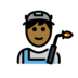 Factory Worker: Medium-dark Skin Tone Emoji Copy Paste ― 🧑🏾‍🏭 - openmoji