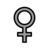 Female Sign Emoji Copy Paste ― ♀️ - openmoji