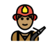 Firefighter: Medium Skin Tone Emoji Copy Paste ― 🧑🏽‍🚒 - openmoji