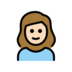Girl: Light Skin Tone Emoji Copy Paste ― 👧🏻 - openmoji