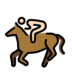 Horse Racing: Light Skin Tone Emoji Copy Paste ― 🏇🏻 - openmoji