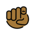 Index Pointing At The Viewer: Medium-dark Skin Tone Emoji Copy Paste ― 🫵🏾 - openmoji