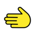 Leftwards Hand Emoji Copy Paste ― 🫲 - openmoji