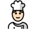 Man Cook: Light Skin Tone Emoji Copy Paste ― 👨🏻‍🍳 - openmoji
