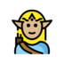 Man Elf: Medium-light Skin Tone Emoji Copy Paste ― 🧝🏼‍♂ - openmoji