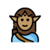 Man Elf: Medium Skin Tone Emoji Copy Paste ― 🧝🏽‍♂ - openmoji