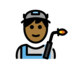 Man Factory Worker: Medium-dark Skin Tone Emoji Copy Paste ― 👨🏾‍🏭 - openmoji