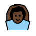 Man Gesturing OK: Dark Skin Tone Emoji Copy Paste ― 🙆🏿‍♂ - openmoji