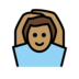 Man Gesturing OK: Medium Skin Tone Emoji Copy Paste ― 🙆🏽‍♂ - openmoji