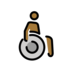 Man In Manual Wheelchair: Medium-dark Skin Tone Emoji Copy Paste ― 👨🏾‍🦽 - openmoji