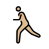 Man Running: Medium-light Skin Tone Emoji Copy Paste ― 🏃🏼‍♂ - openmoji