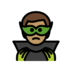 Man Supervillain: Medium Skin Tone Emoji Copy Paste ― 🦹🏽‍♂ - openmoji