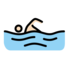 Man Swimming: Light Skin Tone Emoji Copy Paste ― 🏊🏻‍♂ - openmoji
