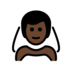 Man With Veil: Dark Skin Tone Emoji Copy Paste ― 👰🏿‍♂ - openmoji