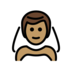 Man With Veil: Medium Skin Tone Emoji Copy Paste ― 👰🏽‍♂ - openmoji