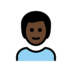 Man: Dark Skin Tone Emoji Copy Paste ― 👨🏿 - openmoji