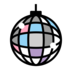 Mirror Ball Emoji Copy Paste ― 🪩 - openmoji