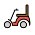 Motorized Wheelchair Emoji Copy Paste ― 🦼 - openmoji