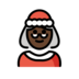 Mrs. Claus: Dark Skin Tone Emoji Copy Paste ― 🤶🏿 - openmoji