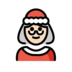 Mrs. Claus: Light Skin Tone Emoji Copy Paste ― 🤶🏻 - openmoji