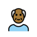 Old Man: Medium-dark Skin Tone Emoji Copy Paste ― 👴🏾 - openmoji